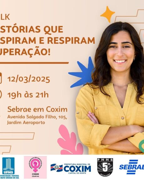 Evento direcionado para as mulheres empreendedoras de Coxim acontece na pr&oacute;xima semana