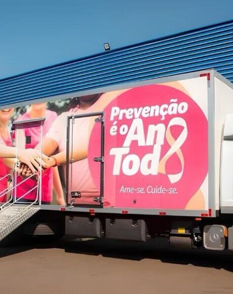 Carreta do Amor chega a Coxim para oferecer exames de mamografia gratuitos