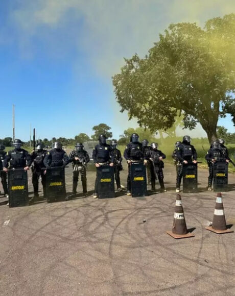 PRF envia Grupo de Choque ap&oacute;s bloqueios em rodovias federais no MS

