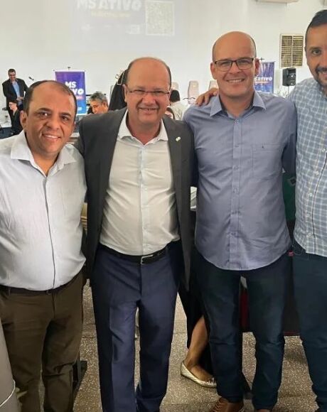 Vereadores e prefeito de Rio Verde participam do MS Ativo Municipalismo 2025 em Coxim