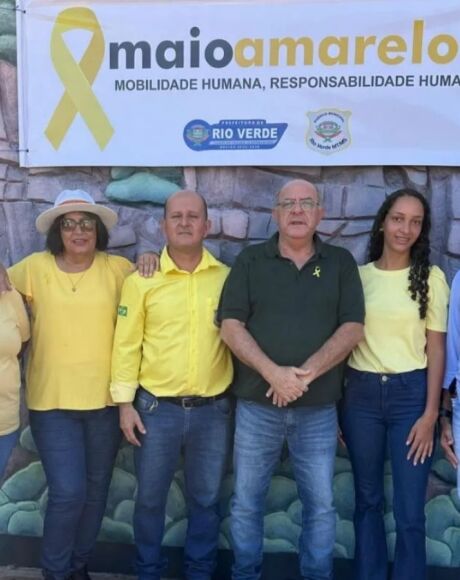 Maio Amarelo 2025 &eacute; lan&ccedil;ado em Rio Verde de Mato Grosso com foco na responsabilidade e seguran&ccedil;a 
