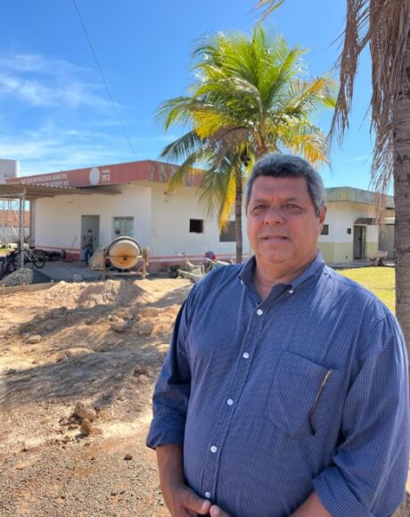 Vice-prefeito Jorginho acompanha obras em Hospital
