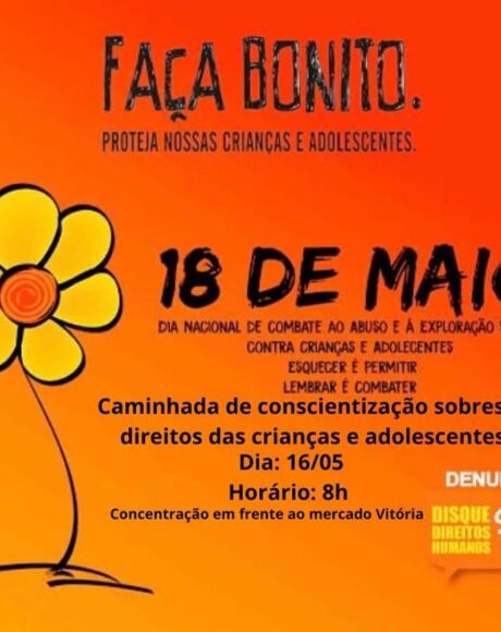 Rio Verde promove caminhada de conscientiza&ccedil;&atilde;o sobre os direitos da crian&ccedil;a e do adolescente 