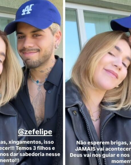 'N&atilde;o &eacute; marketing, a gente n&atilde;o vai lan&ccedil;ar nada', afirmam Virginia e Z&eacute; Felipe
