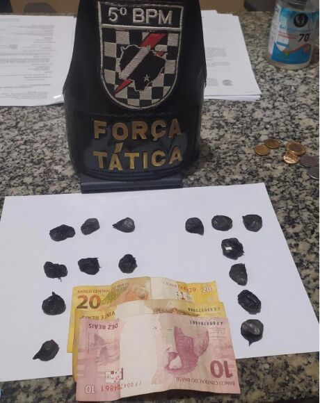 For&ccedil;a T&aacute;tica desarticula "disk droga" e fecha ponto de tr&aacute;fico em Coxim