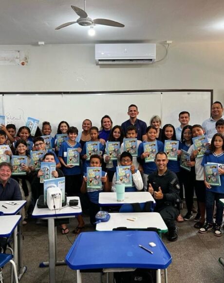 Lan&ccedil;amento do PROERD marca in&iacute;cio da preven&ccedil;&atilde;o &agrave;s drogas e viol&ecirc;ncia em Coxim