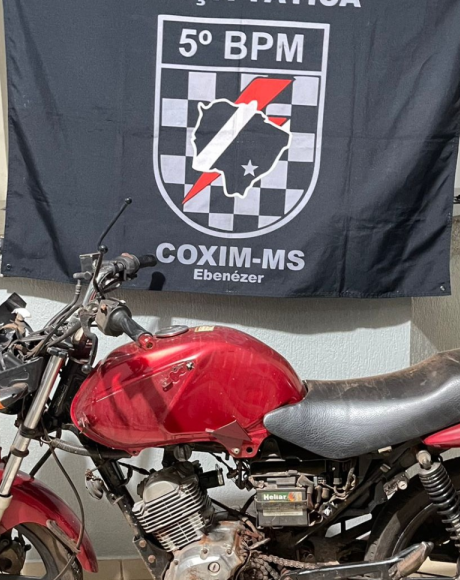 Colabora&ccedil;&atilde;o em Grupo de WhatsApp Leva &agrave; Recupera&ccedil;&atilde;o de Moto Furtada em Coxim