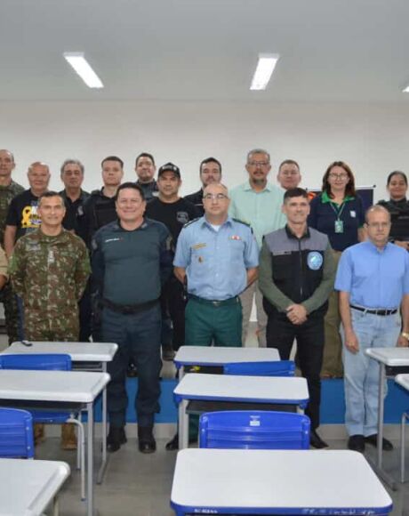 Reuni&atilde;o em Coxim re&uacute;ne for&ccedil;as de seguran&ccedil;a para discutir a&ccedil;&otilde;es integradas em &aacute;reas de fronteira MS