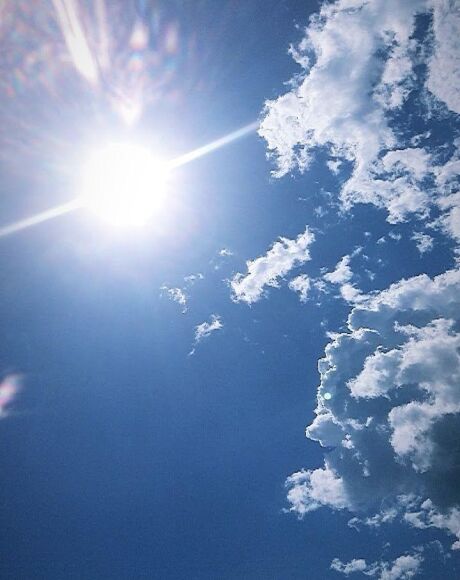      S&aacute;bado (04) de calor&atilde;o em Coxim com m&aacute;xima de 39 graus