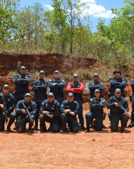 Pol&iacute;cia Militar realiza treinamento de t&eacute;cnicas de tiro em Sonora