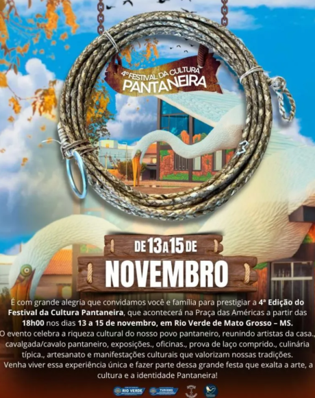    Rio Verde celebra tradi&ccedil;&atilde;o com o Festival Pantaneiro 2025
