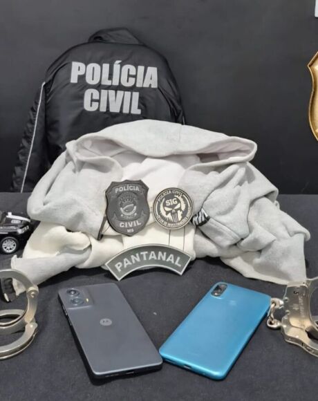 Pol&iacute;cia Civil esclarece furto qualificados e recupera celulares em Costa Rica
