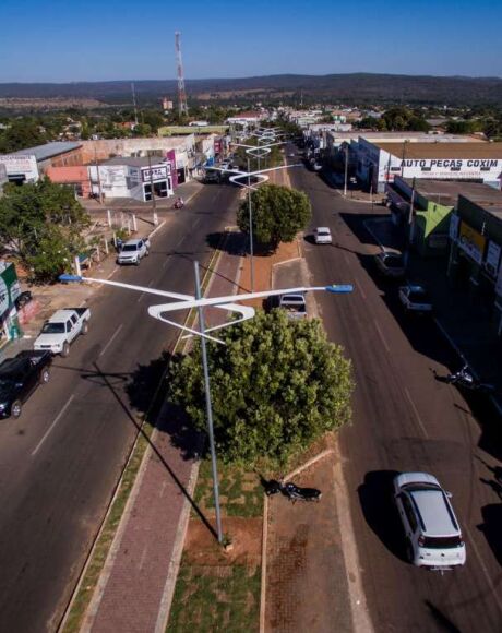 Calor e chance de chuva marcam a v&eacute;spera de Natal em Coxim 