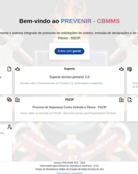 SISTEMA PREVENIR 2.0  INOVA&Ccedil;&Atilde;O E SEGURAN&Ccedil;A AO ALCANCE DE TODOS
