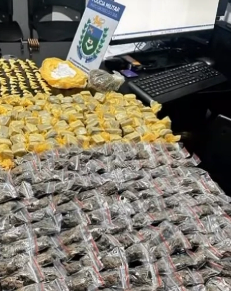Menor &eacute; apreendido com drogas, arma e muni&ccedil;&otilde;es na rodovi&aacute;ria de S&atilde;o Gabriel do Oeste
