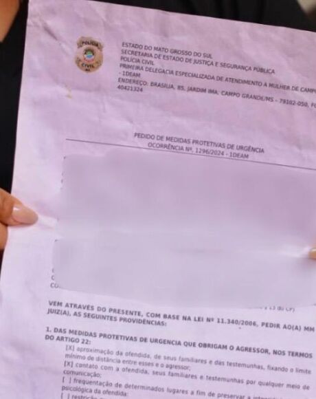 Brab&atilde;o invade casa de EX rasga a medida protetiva e enfia na boca da v&iacute;tima 