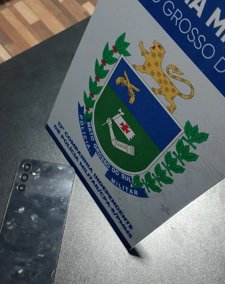 PM recupera celular furtado ap&oacute;s tentativa de venda por R$ 50 em S&atilde;o Gabriel do Oeste
