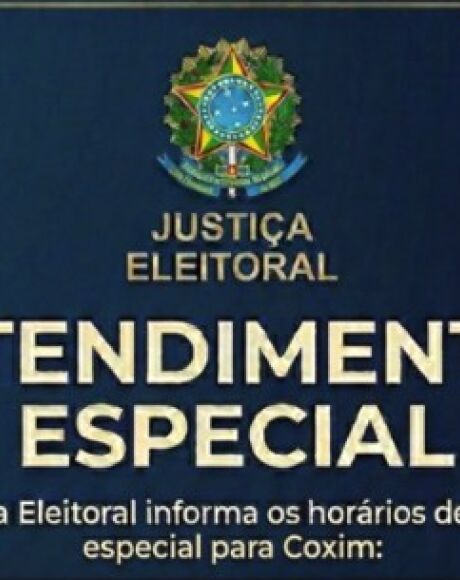 Cart&oacute;rio Eleitoral divulga calend&aacute;rio de plant&otilde;es para regulariza&ccedil;&atilde;o do t&iacute;tulo em Coxim
