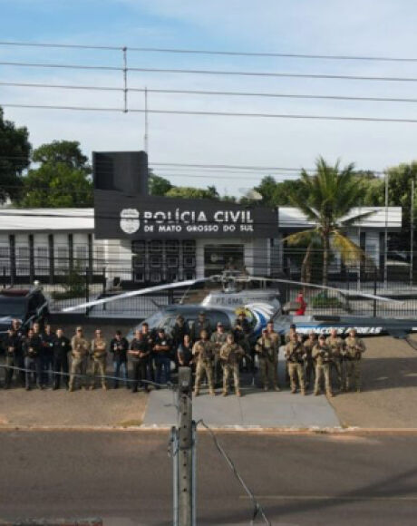 Pol&iacute;cia Civil deflagra opera&ccedil;&atilde;o contra organiza&ccedil;&atilde;o criminosa em Coxim