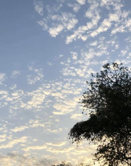   Tempo inst&aacute;vel em Coxim nesta quinta-feira (16)