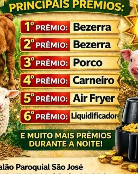 Bingo solid&aacute;rio acontece hoje em Coxim para custear cirurgias urgentes e mobiliza comunidade