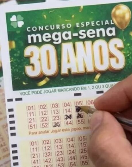 Quatro apostas de MS faturam R$ 125 mil na Mega de 30 anos