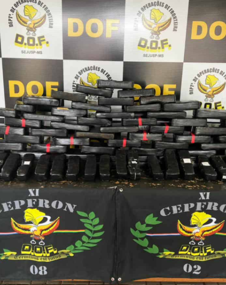 DOF apreende quase 70 quilos de coca&iacute;na escondidos em painel e caixa de ar de Honda Civic
