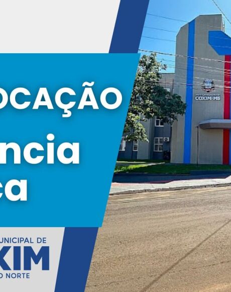 Prefeitura de Coxim convida popula&ccedil;&atilde;o para audi&ecirc;ncia p&uacute;blica que vai detalhar metas fiscais e &iacute;ndice