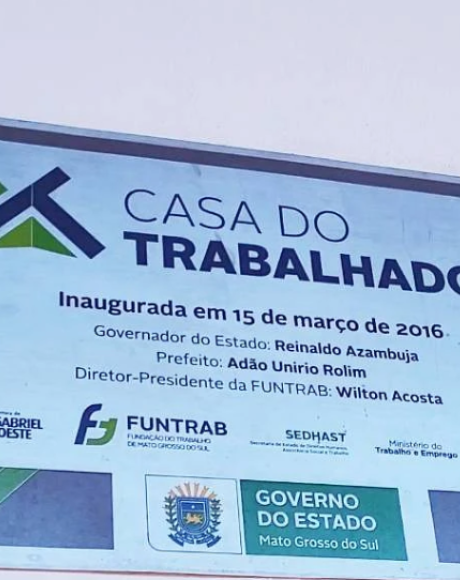 Casa do Trabalhador de S&atilde;o Gabriel do Oeste inicia a semana com 24 vagas de emprego dispon&iacute;veis
