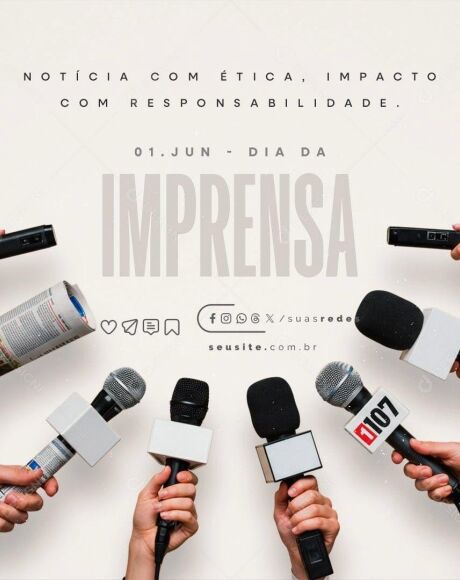        1&ordm; de Junho  Dia da Imprensa