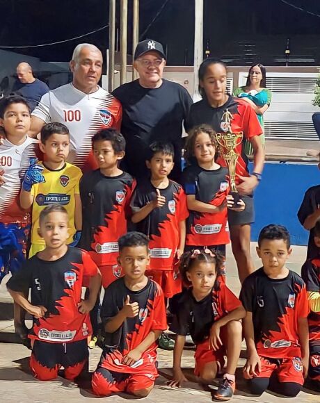 Prefeito Réus Fornari Prestigia Primeiro Torneio Futpraça em Rio Verde. 