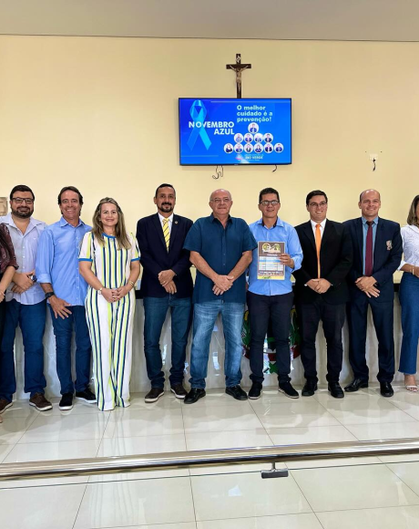 Prefeito Réus Fornari realiza visita surpresa à Câmara e realiza Convite Especial