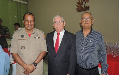 Major Dupim, prefeito de S&atilde;o gabriel do Oeste, Ad&atilde;o Rolim e diretor do Di&aacute;rio do Estado, Rubens Dantas