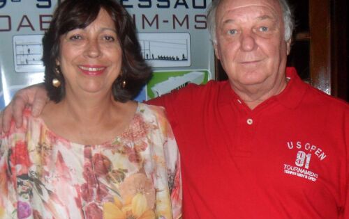 *** Dr Jorge e L&uacute;cia Gai. Ela que comemorou ontem mais um ano de vida. Feliz Idade!!!