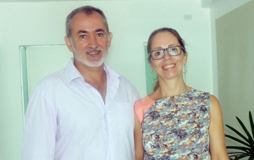 ***O fisioterapeuta Dr. Pedro Haidar (Fisiocl&iacute;nica), e Adriana sua eterna companheira sempre presente. A manh&atilde; (18) ele completa mais um ano de vida. Nossos parab&eacute;ns pelo anivers&aacute;rio e muito sucesso ao casal. 