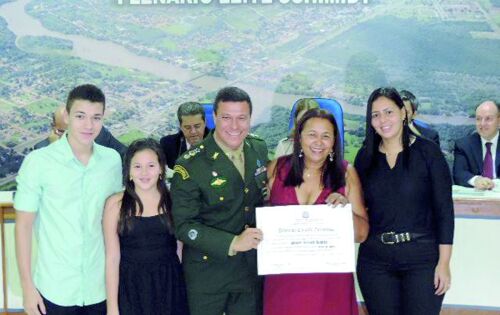Comandante do 47&ordm; BI, Alexandre Cavalcante Guimar&atilde;es