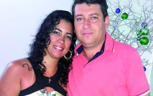 Aniversariando amanh&atilde; o empres&aacute;rio Luciano Ribas. Na foto ao lado da esposa Michelle. Parab&eacute;ns!!!
