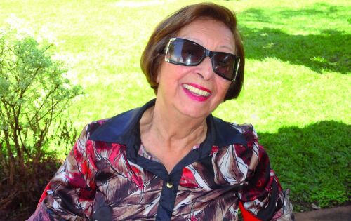 Nossos parab&eacute;ns deste s&aacute;bado vai para nossa querida amiga Naudy Castilho Fontoura (Changa) pelo seu anivers&aacute;rio. Que Deus aben&ccedil;oe seus 83 anos de vida Changa. Parab&eacute;ns!!