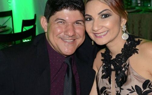 Samuel Oliveira e Marleide. Ele que ontem completou mais um ano de vida. Parab&eacute;ns!!!