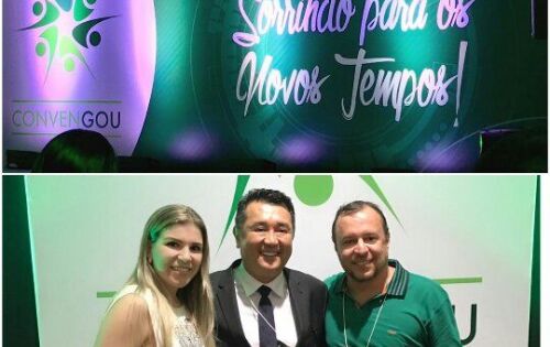 Nos dias 25 e 26 de novembro Dra. Emilenne e Bruno Marini estiveram presentes na Segunda Conven&ccedil;&atilde;o para Franqueados GOU Cl&iacute;nicas de Odontologia, que aconteceu em Uberl&acirc;ndia/MG. O evento foi de grande valia para o crescimento da marca, empreendedorismo, t