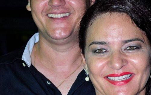 Comemorando idade nova hoje o empres&aacute;rio Wilian Grandizolli (Exata). Na foto ao lado da sua esposa Ana Mara. Parab&eacute;ns!!!