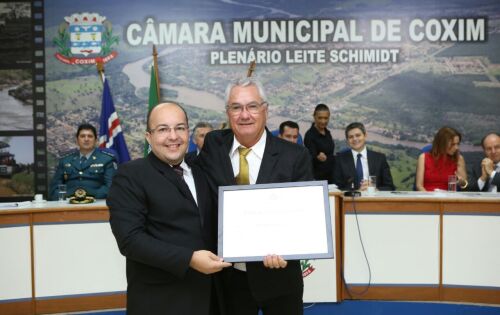 Thiago Evaristo de Paula Pinto &ndash; vereador Carlos Oliveira de Rezende