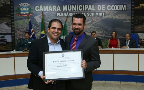 Rog&eacute;rio M&aacute;rcio Alves Souto &ndash; vereador Vladimir Ferreira