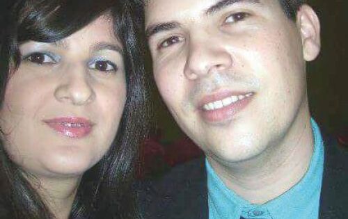 Fernanda e Gilberto Falco Fernandes. Ele que aniversariou no &ugrave;ltimo s&aacute;bado. Parab&eacute;ns!!!