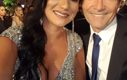 O m&eacute;dico Dr. Djalma Blans e sua esposa advogada Rachel no Baile do Dia do M&eacute;dico. O casal &eacute; um dos mais respeitados da capital e profissionais de alto prest&iacute;gio.