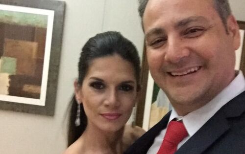 Guilherme Poli e Val&eacute;ria, casal de empresarios mais influente do Turismo do estado e que trazem para o carnaval de Bonito 2018 Paris Hilton. Todo staf da pop star vai lotar uma ala do resort Zagaia Hotel.