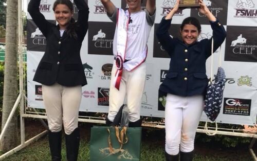Robertto Marques Medina, o maior campe&atilde;o e medalhista do ano do Estado em saltos 0,80 cm. J&aacute; consagrado como o mais importante nome no hipismo na sua categoria.