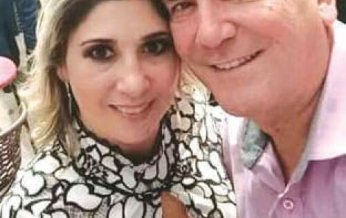 ***Parab&eacute;ns para o advogado Rafel Garcia que no domingo (13) comemora seu anivers&aacute;rio. Na foto ao lado de sua esposa, a empres&aacute;ria Geisse Garcia.