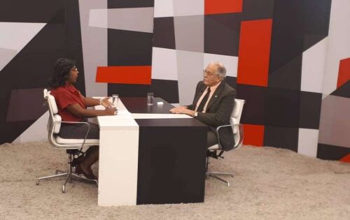 ***O deputado federal Dr. Luiz Ovando ( PSL MS) participando do programa Palavra Aberta da TV C&acirc;mara e &eacute; o primeiro parlamentar do estado a participar do programa nessa nova legislatura. 