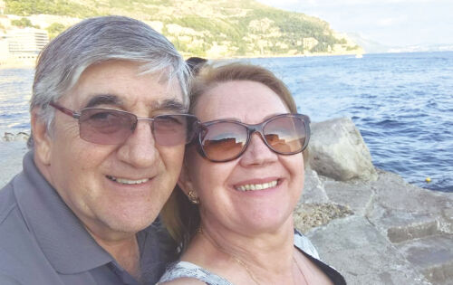 ***O empres&aacute;rio Ivo Jardim, ao lado da esposa Cristiane Sozzo. Ele recebe hoje, os parab&eacute;ns por mais um ano de vida. Felicidades!!